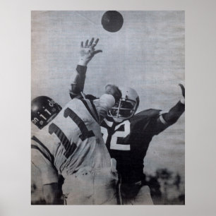 Poster Le football, bébé