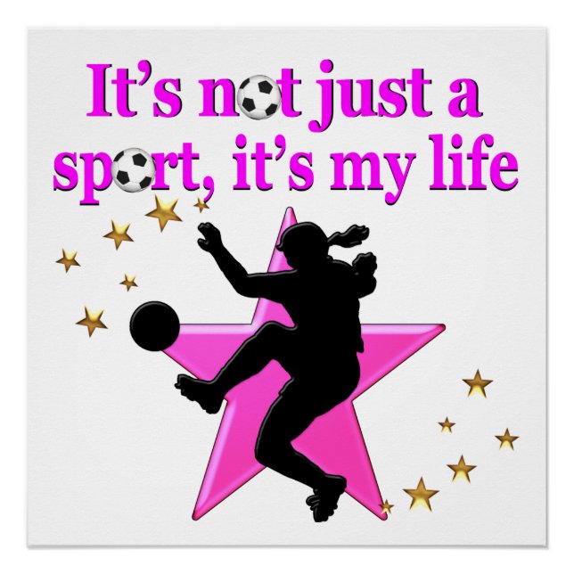 POSTER LE FOOTBALL EST MA VIE (Devant)