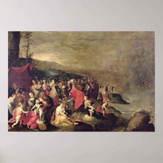 Poster Le franchissement de la mer Rouge (Devant)