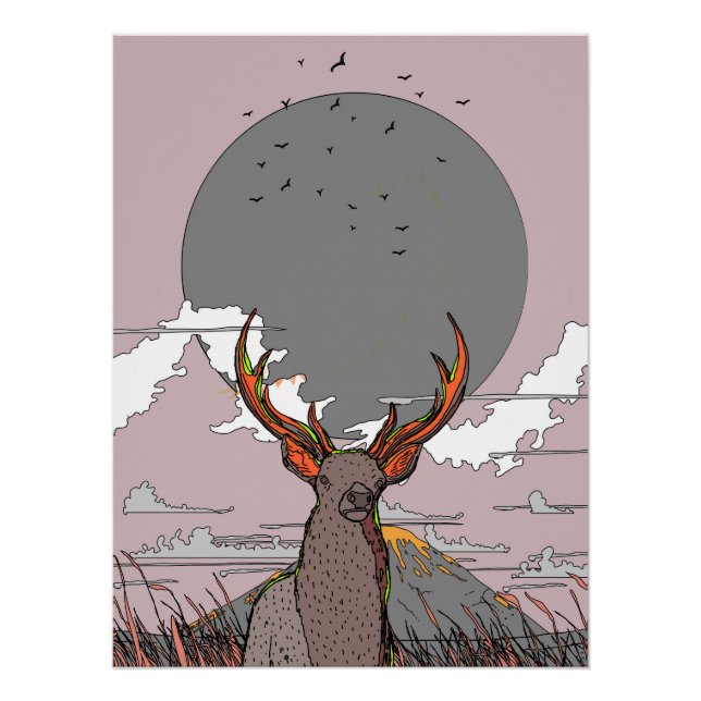 Poster Le Gardien de la Forêt (Devant)