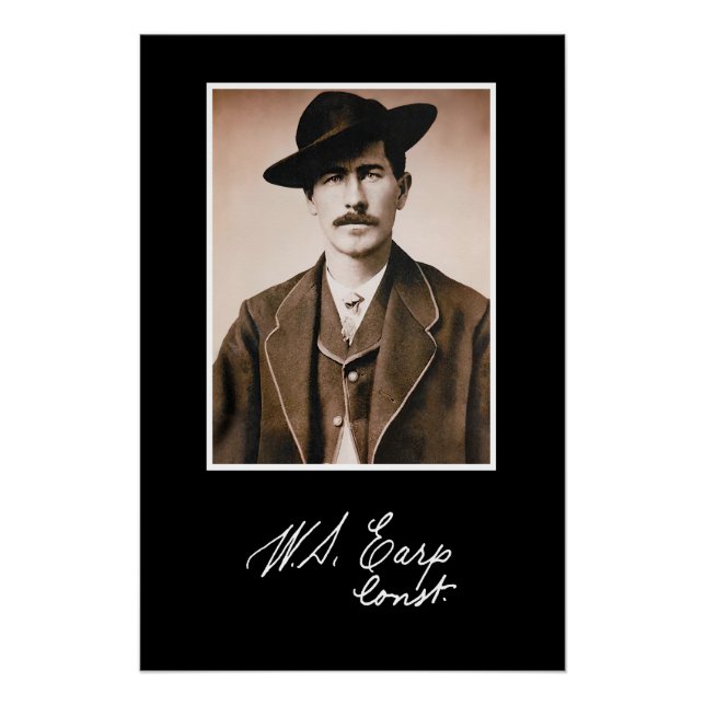 Poster Le gendarme Wyatt Earp dans son premier rôle (Devant)