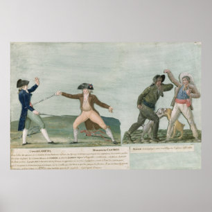 Poster Le Général Charles Lameth et Charles Eugene