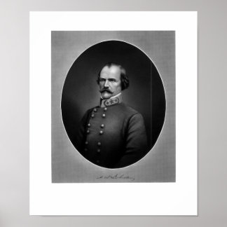 Poster Le général confédéré Albert Sidney Johnston