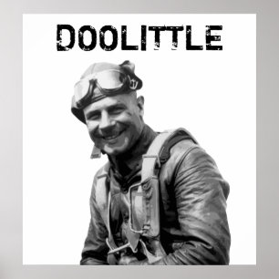 Poster Le Général Jimmy Doolittle -- Héros de 2ÈME GUERRE