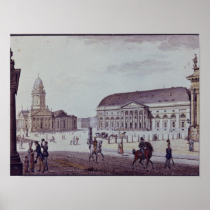 Poster Le Gerndarmenmarkt