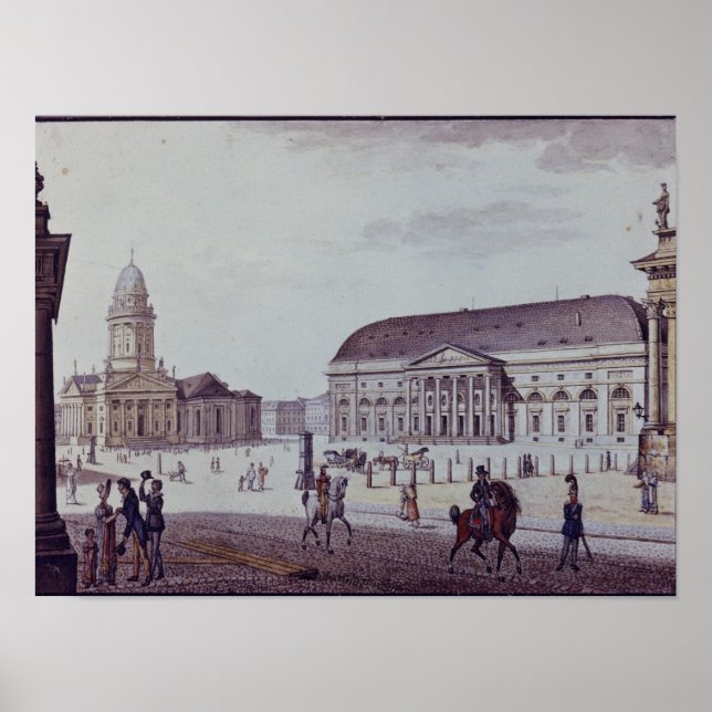 Poster Le Gerndarmenmarkt (Devant)