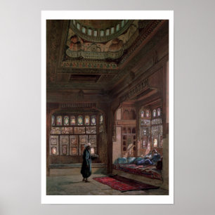 Poster Le harem du cheikh Sadat, Le Caire, 1870