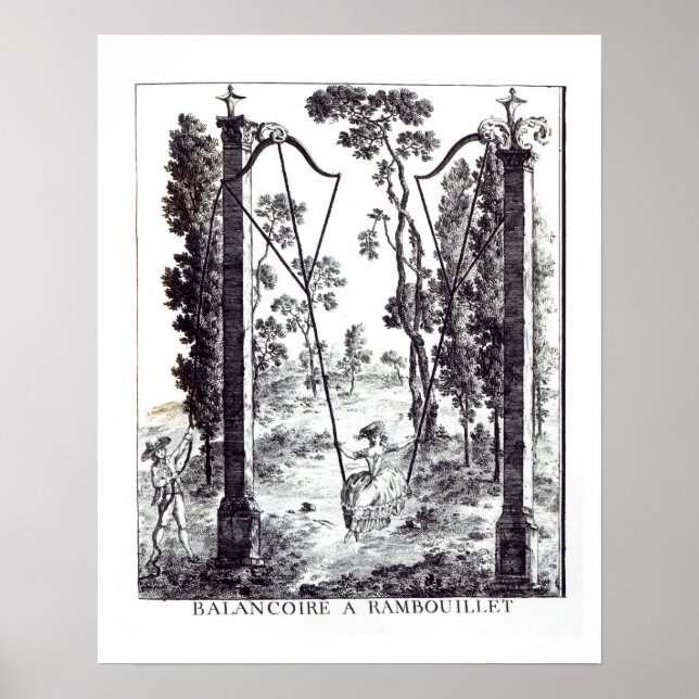 Poster Le Jardin de Rambouillet, de "Details des (Devant)