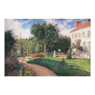 Poster Le Jardin des Mathurins Camille Pissarro