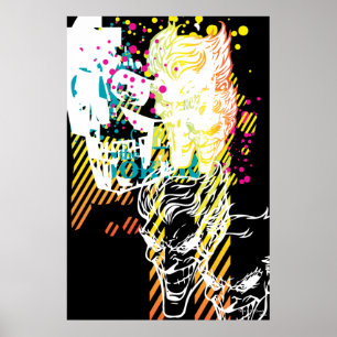 Poster Le Joker Neon Montage