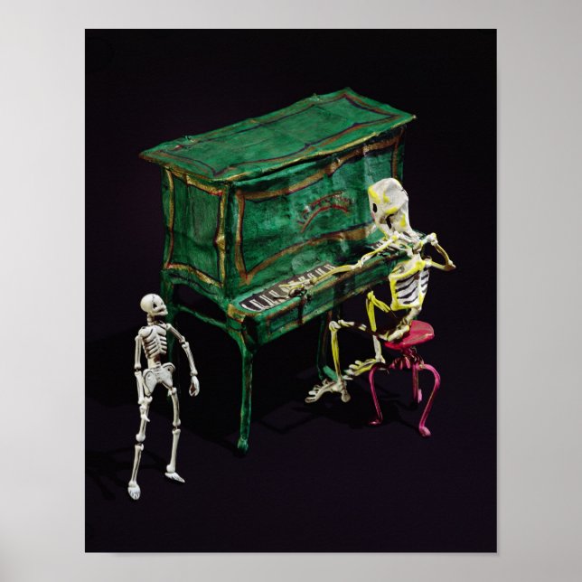 Poster Le Jour des Morts figure comme musiciens (Devant)