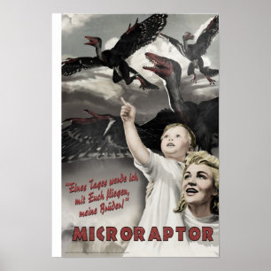 Poster Le jour J de Dino : Microraptor
