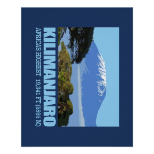 Poster Le Kilimandjaro