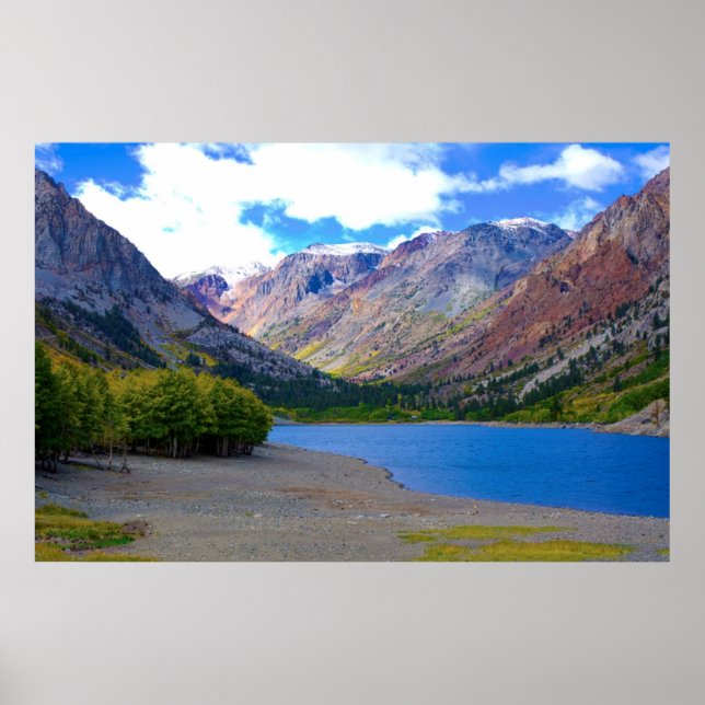 Poster Le lac Rock Creek Automne (Devant)