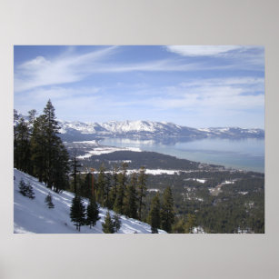 Poster Le lac Tahoe