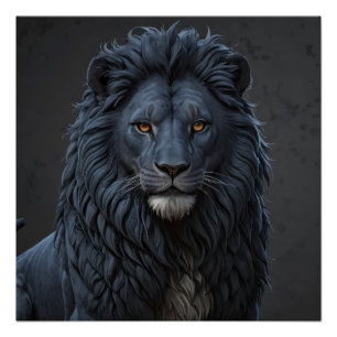 Poster Le Lion Bleu