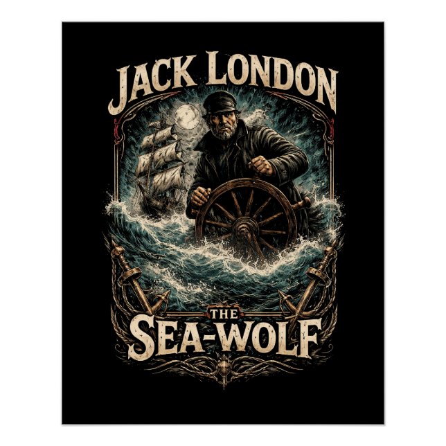 Poster Le Loup de mer (Devant)