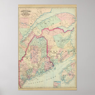 Poster Le Maine, NOTA: