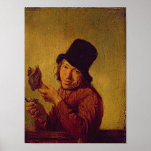 Poster Le mangeur de jambon