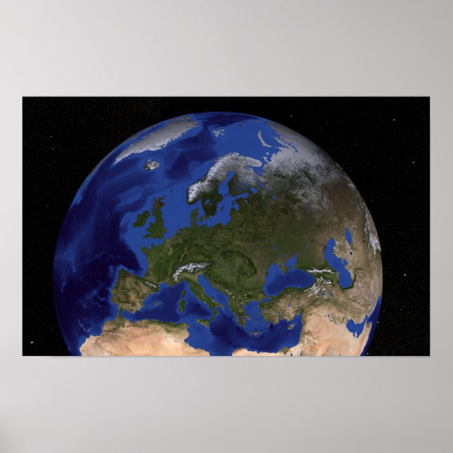 Poster Le marbre bleu Nouvelle génération Terre 6 (Devant)