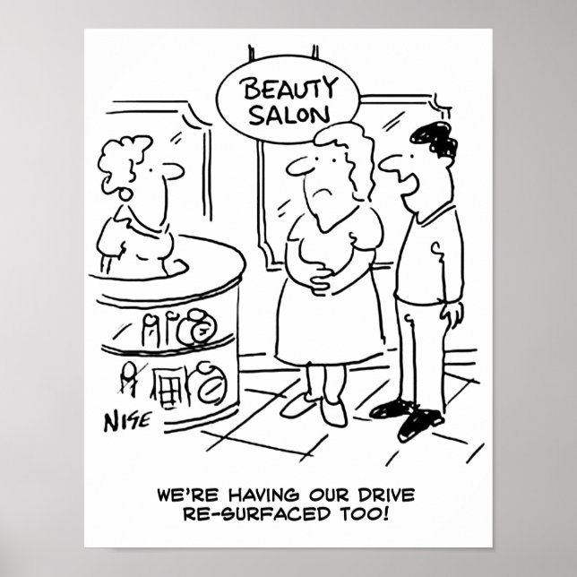 Poster Le mari dit qu'ils ont la voiture resurbée aussi (Devant)