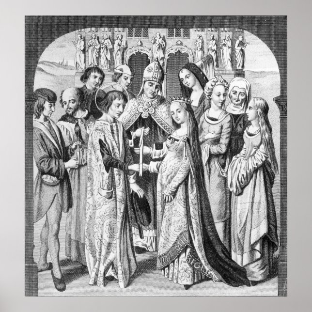 Poster Le mariage de Henri VI et Margaret d'Anjou (Devant)