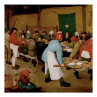 Le Mariage paysan par Pieter Bruegel l'Ancien