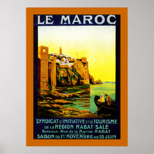 Poster Le Maroc