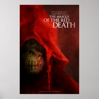 Poster "Le Masque de la Mort Rouge"