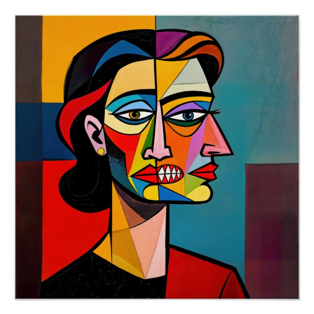 Poster Le Masque et le Monstre - Portrait d'un Trompeur (Devant)