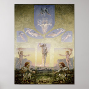 Poster Le matin, c.1808-9