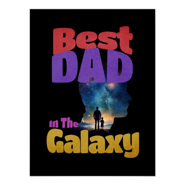 Poster Le Meilleur Père Dans La Galaxie (Devant)