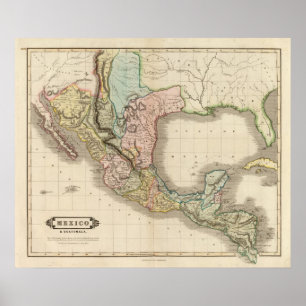 Poster Le Mexique, Guatemala