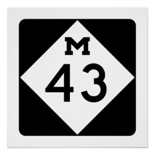 Poster Le Michigan M-43