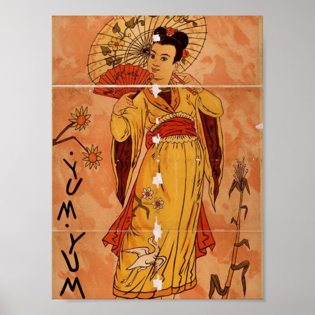 Poster Le MIKADO, le théâtre rétro 'yum' (Devant)