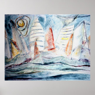 Poster Le mirage des marins