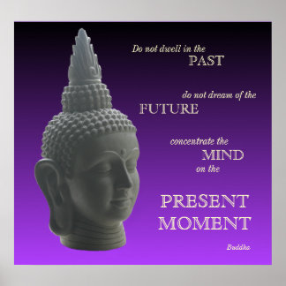 Poster Le moment présent