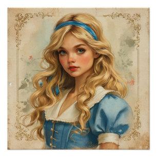 Poster Le monde merveilleux fantaisiste d'Alice : la fant