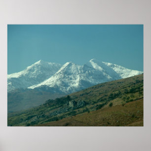 Poster Le mont Snowdon