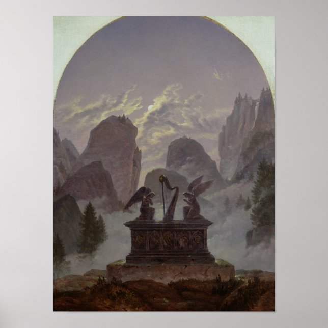 Poster Le monument de Goethe (Devant)