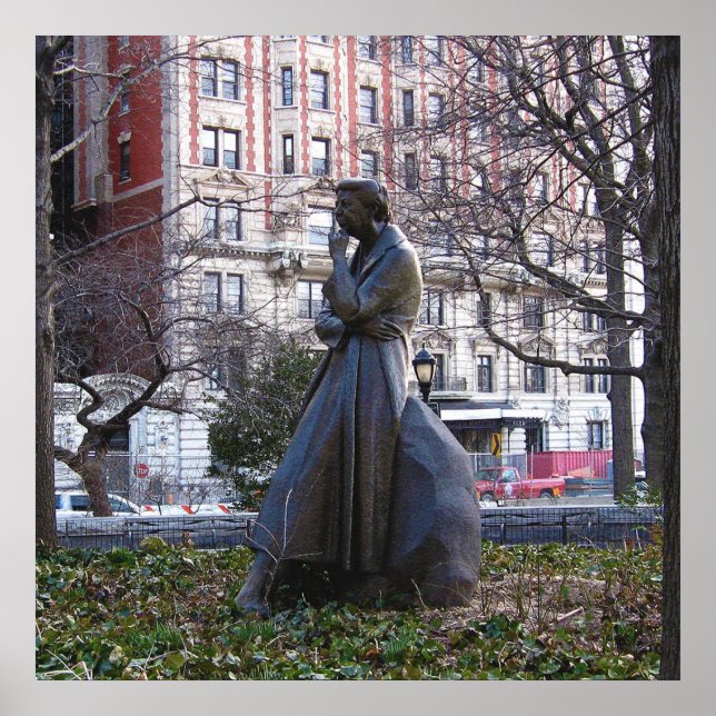 Poster Le monument Eleanor Roosevelt (Devant)