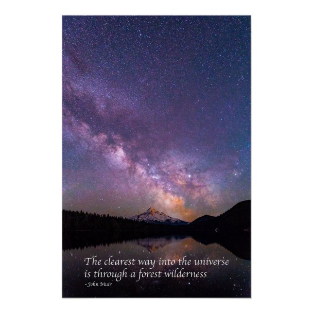 Poster 'Le moyen le plus clair d'accéder à l'univers' cit (Devant)