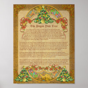 POSTER LE PAGAN YULE TREE