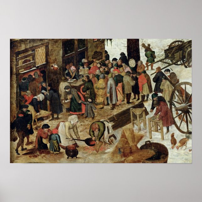 Poster Le paiement de la dîme (Devant)