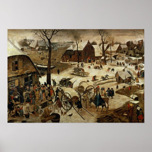 Poster Le paiement de la dîme (Devant)