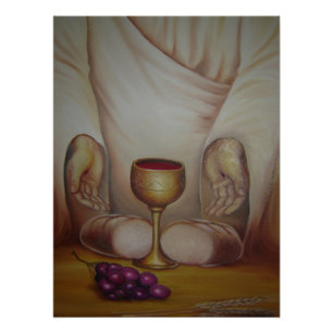 Poster Le Pain de Vie : Sainte Eucharistie