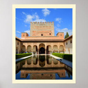 Poster Le palais de l'Alhambra