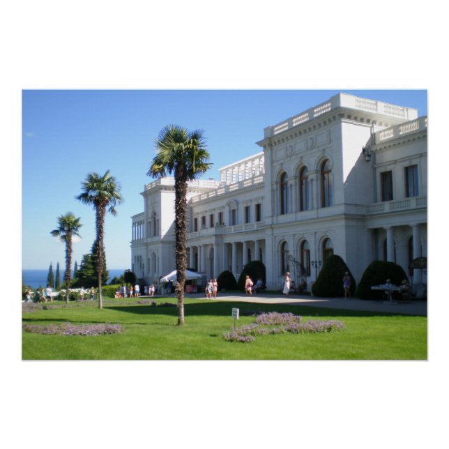 Poster Le palais de Livadia (Devant)