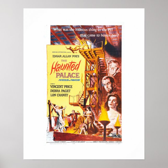 Poster Le Palais Hanté (Devant)