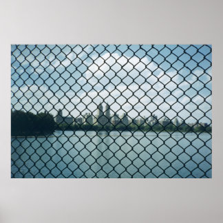 Poster Le parc central intérieur